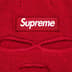 Supreme New Era Box Logo Balaclava - Red (front)
