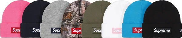 Supreme New Era Box Logo Beanie - Product Image