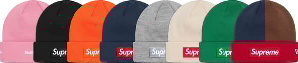 Supreme New Era Box Logo Beanie - Product Image
