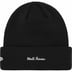Supreme New Era Box Logo Beanie - Black (front)