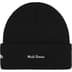 Supreme New Era Box Logo Beanie - Black (front)