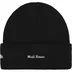 Supreme New Era Box Logo Beanie - Black (front)