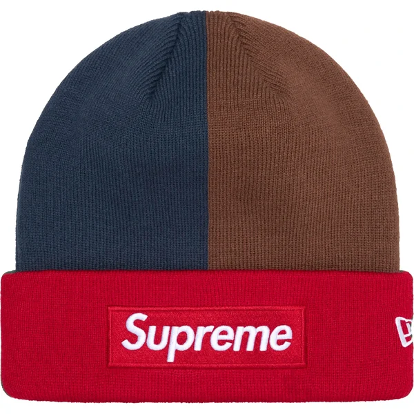 Supreme New Era Box Logo Beanie - Multicolor (front)