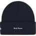 Supreme New Era Box Logo Beanie - Navy (front)