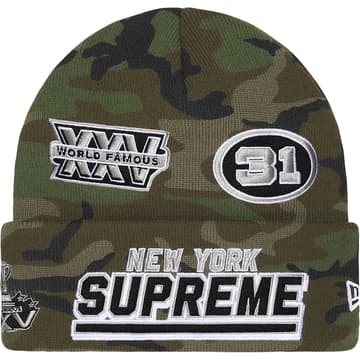 Supreme New Era Football Beanie