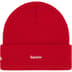 Supreme New Era Old English Beanie - Red (front)