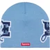 Supreme New Era Outline Beanie - Light Blue (front)