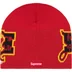 Supreme New Era Outline Beanie - Red (front)