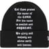 Supreme New Era Psalm Beanie - Black (front)