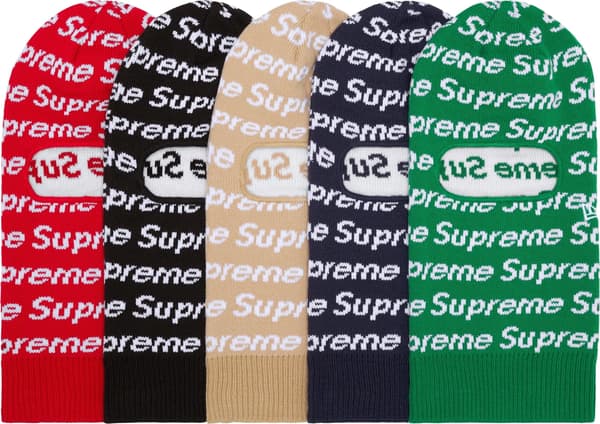 Supreme New Era Repeat Balaclava - Product Image
