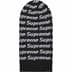 Supreme New Era Repeat Balaclava - Black (front)