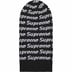 Supreme New Era Repeat Balaclava - Black (front)