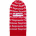 Supreme New Era Repeat Balaclava - Red (front)