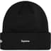 Supreme New Era S Logo Beanie - Black (front)