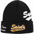Supreme New Era Salvation Beanie - Black (front)