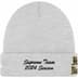 Supreme New Era Salvation Beanie - Heather Grey (front)