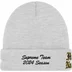 Supreme New Era Salvation Beanie - Heather Grey (front)