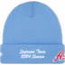 Supreme New Era Salvation Beanie - Light Blue (front)