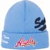 Supreme New Era Salvation Beanie - Light Blue (front)
