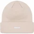 Supreme New Era Script Beanie - Stone (front)