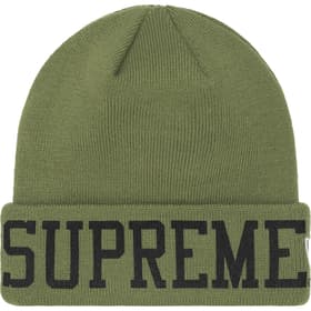 Supreme New Era Varsity Beanie Olive