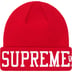 Supreme New Era Varsity Beanie - Red (front)