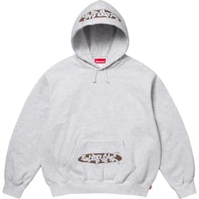 Supreme New World Order Hooded Sweatshirt Ash Grey