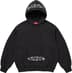 Supreme New World Order Hooded Sweatshirt - Black (front)