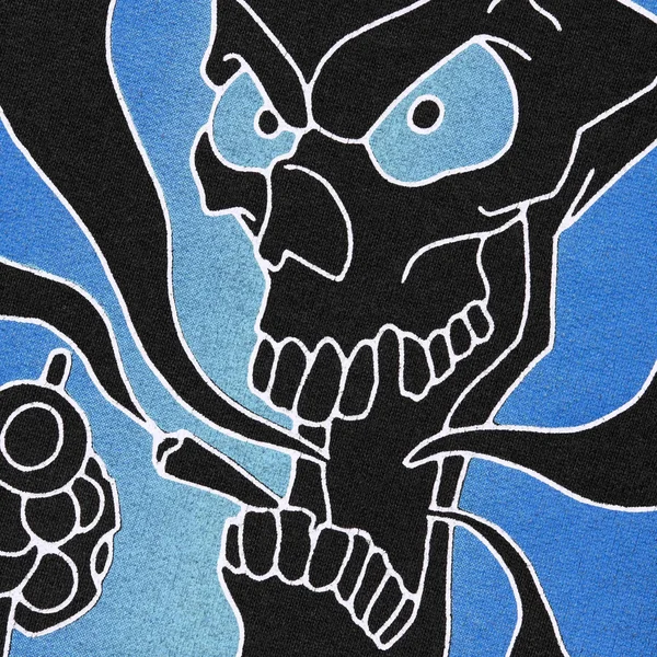 Supreme New World Order Hooded Sweatshirt - Black (front)