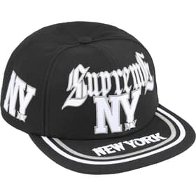 Supreme New York 6-Panel Black