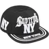 Supreme New York 6-Panel - Black (front)