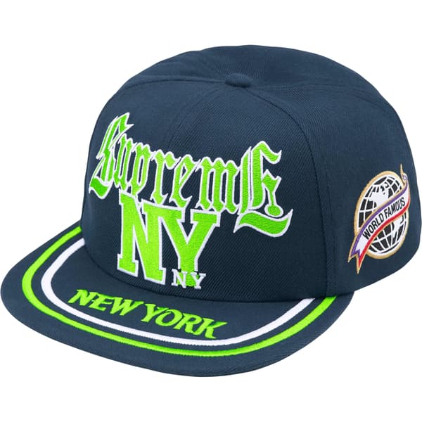 Supreme New York 6-Panel - Navy (front)