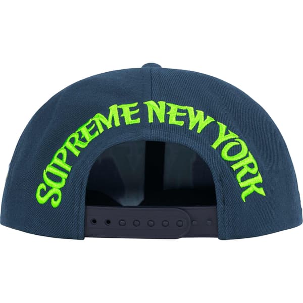 Supreme New York 6-Panel - Navy (front)