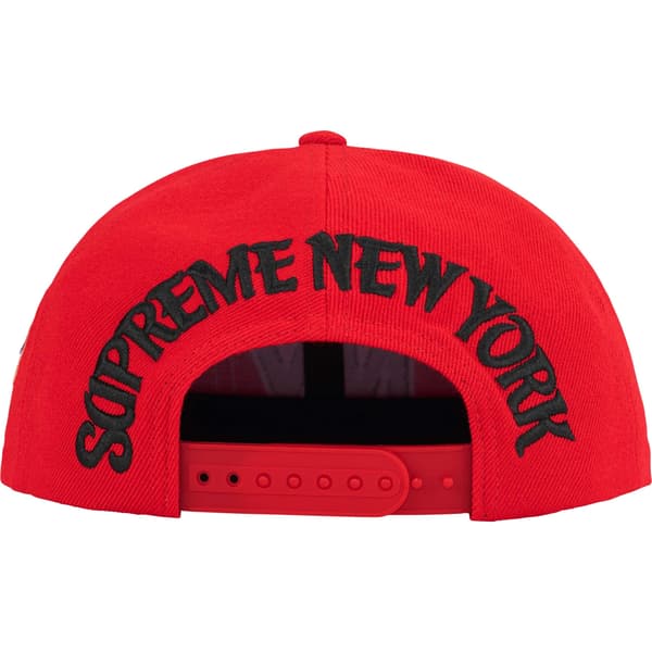 Supreme New York 6-Panel - Red (front)