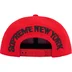 Supreme New York 6-Panel - Red (front)