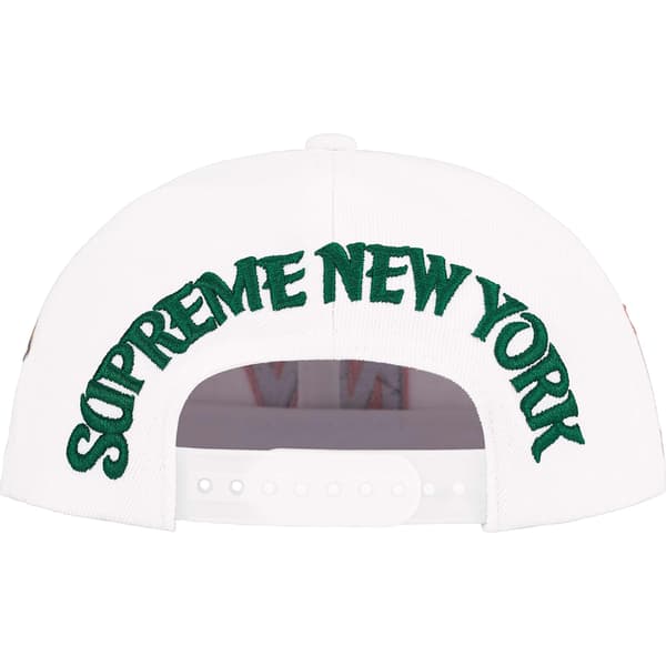 Supreme New York 6-Panel - White (front)