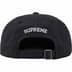 Supreme New York Arc 6-Panel - Black (front)