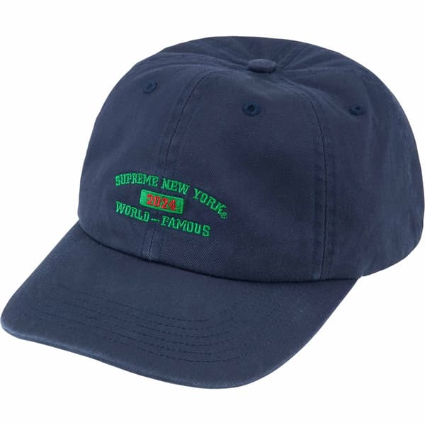 Supreme New York Arc 6-Panel - Navy (front)