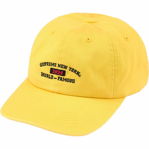 Supreme New York Arc 6-Panel - Yellow (front)