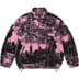 Supreme New York Fleece Jacket - Pink (front)