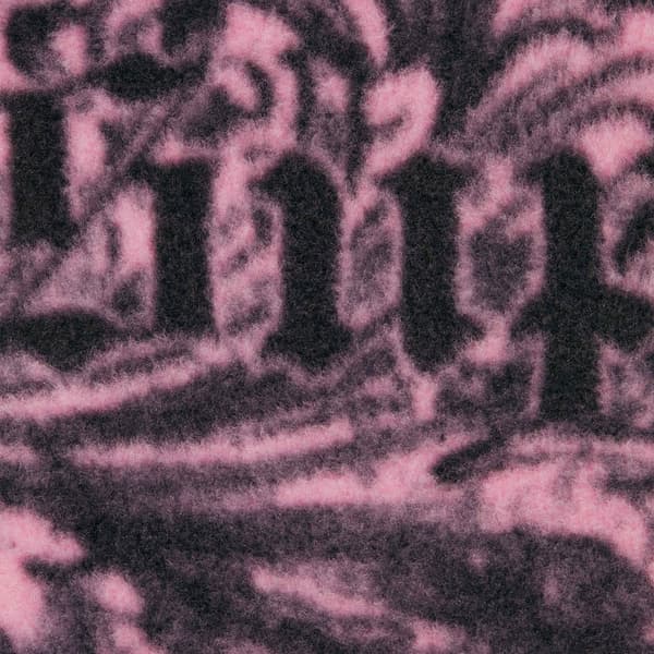 Supreme New York Fleece Jacket - Pink (front)