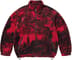 Supreme New York Fleece Jacket - Red (front)