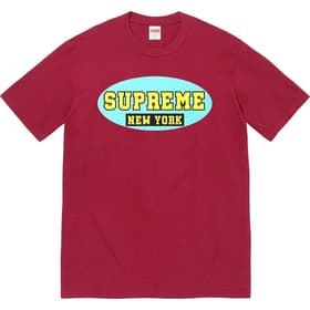 Supreme New York Tee Cardinal