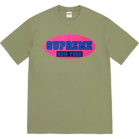 Supreme New York Tee Light Olive