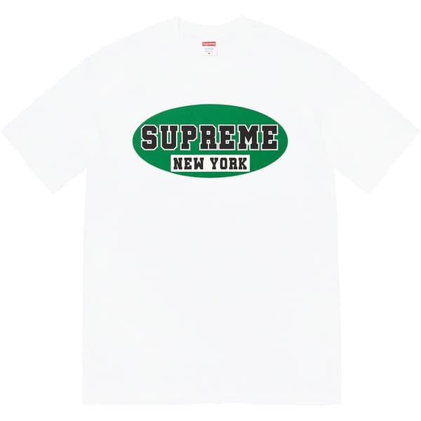 Supreme New York Tee - White (front)