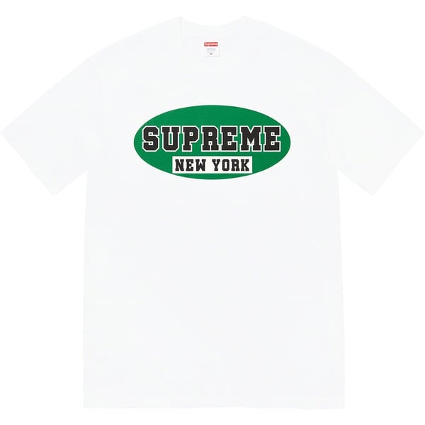 Supreme New York Tee - White (front)