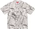 Supreme Newspaper S/S Top - White (front)