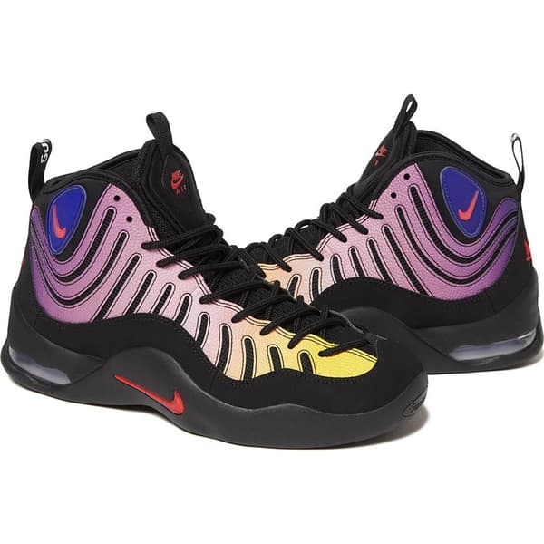 Supreme Nike Air Bakin - Black (front)