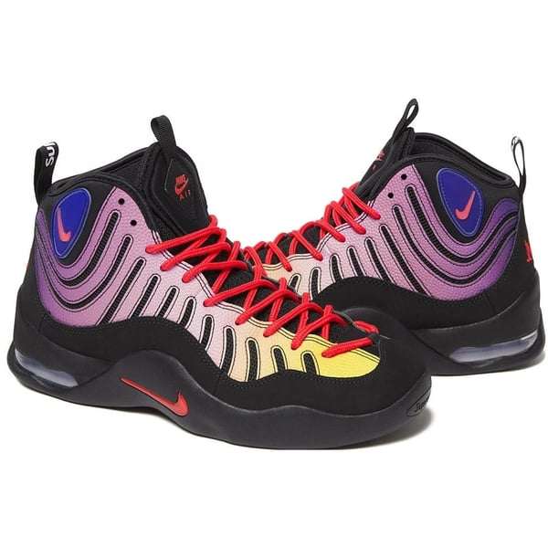 Supreme Nike Air Bakin - Black (front)