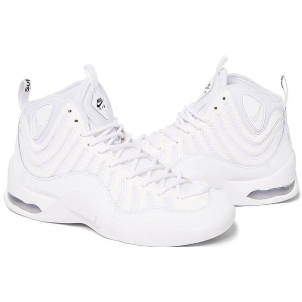 Supreme Nike Air Bakin - White (front)